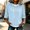 A1_Light Blue, variant on TZZQ 3/4 Sleeve Hoodie Sweatshirts for Women Drawstring Hood Oversized Pullover Sweatshirt Comfort Plain Long Sleeve Pullover Tops Plus Size Cute Basic Lightweight Hoodie Sweatshirts Beige L