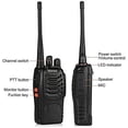 thumbnail image 2 of Walkie Talkies Nicama Baofeng BF-888S de largo alcance, 16 canales, recargables, 2 of 8
