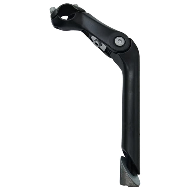 Potencia de bicicleta Quill de 25,4 mm, pieza premium de reparación, aleación de aluminio, potencia de manillar ajustable para bicicletas de montaña Tornillo de tratamiento Dacromet