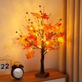 thumbnail image 1 of Lámpara de mesa AOLTNRC, árbol de otoño de 60 cm con luces de Acción de Gracias, 1 of 6