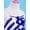 Blue, variant on Alvivi Kids Girls Christmas Dance Dress Stripes Print Mesh Tutu Dancewear 4-16