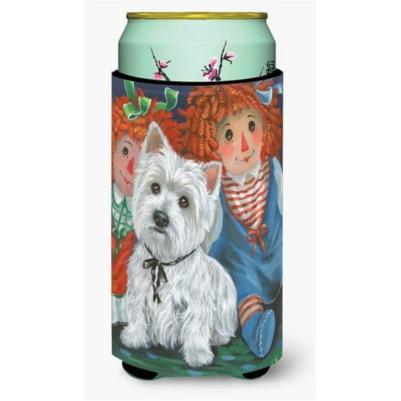Carolines Treasures Westie Ragdoll Tall Boy Hugger Tall Boy multicolor