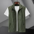 thumbnail image 2 of Men's Nylon/Spandex Casual Vest - Multi-Pocket, Solid Color, for Fall and Winter, 2 of 8