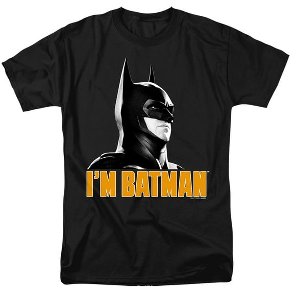 The Flash Movie Batman Portait I'm Batman Unisex Adult T Shirt