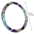 thumbnail image 4 of Unicorn Printed PVC Leather Car Steering Wheel Cover 14.5 Inch Auto Accessories, 4 of 6