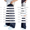 thumbnail image 3 of Ruyang Boys Wide Leg Cargo Pants Lightweight Baggy Parachute Trousers Vintage Kids Quick Dry Trousers Y2K Streetwear, 3 of 5