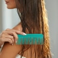thumbnail image 4 of Hair Brush Combs Set Hair Combing Comb, Wide Tooth Comb, Handleless Combing Comb, Styling Shampoo Comb, Suitable For Women And Girls With Curly Hair And Wet Or Dry Hair, 4 of 5