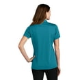 thumbnail image 2 of Sport-Tek LST680 Ladies PosiCharge Micro-Mesh Polo Shirt , White, 4XL, Womens Polo Shirts, 2 of 2