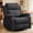 Black, variant on Korser Swivel Rocker Recliner Chair with Massage Linen for Living Room,Black