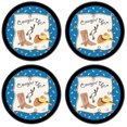 thumbnail image 2 of Silicone Non-Slip Drink Coasters with Removable Printed Absorbent Felt Pad - Set of 4 - Cowgirl Up, 2 of 3