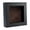 Brown Suede Backing, variant on 6x6 Shadow Box Frame In Black With A 1 3/4" Usable Depth Includes Hunter Green Acid-Free Backing,