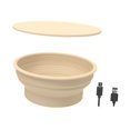 thumbnail image 2 of Cesta para fermentación de pan, redonda, profesional, grande, plegable, cestas de almacenamiento de alimentos para panaderos caseros, 2 of 7