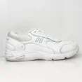thumbnail image 1 of New Balance Mens 573 MW573WT White Casual Shoes Sneakers Size 10 4E, 1 of 5