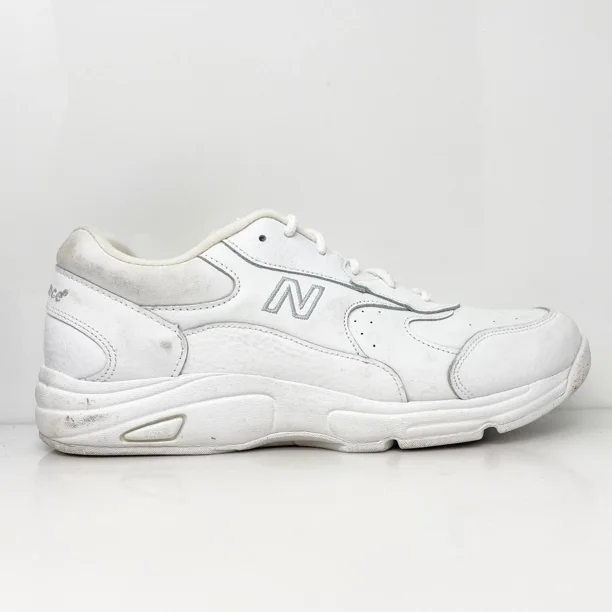 New Balance Mens 573 MW573WT White Casual Shoes Sneakers Size 10 4E