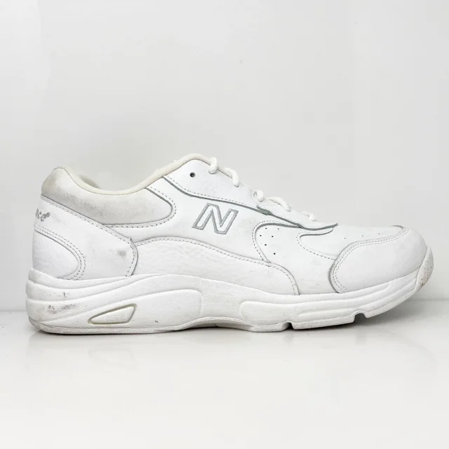 New Balance Mens 573 MW573WT White Casual Shoes Sneakers Size 10 4E