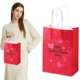 thumbnail image 2 of Valentine's Day Bags with Handle Heart Design Reusable Non-Woven Gift Bags for Wedding Birthday Party Favors, Perfect for Holiday Packaging And Celebration Decor Harlik, 2 of 4