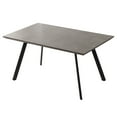 thumbnail image 2 of 59 inch Dining Table, Wood Rectangle Kitchen Table (1 Table), 2 of 6