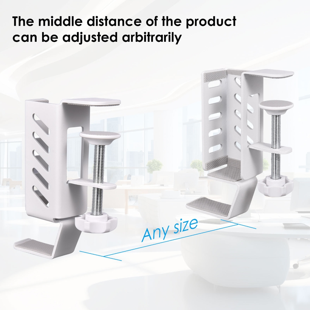 Tizuqe Desk Side Storage Laptop Storage Desk Organizers Laptop Holder Laptop Stand Desk Accessories Suitable for Office Home
