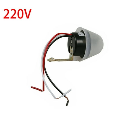 

GLFSIL AC/ DC 12V Ajustable Auto On Off Light Switch DC AC Photo Control Sensor