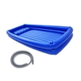 thumbnail image 3 of DOLITY Inflatable Bathtub Foldable Bed Shower for Elderly Bedridden Patients Adults Blue, 3 of 9