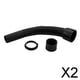 thumbnail image 1 of 2x Mango de Aspiradora Potente, Conexión de Manguera Flexible para Aspiradoras de 32 Mm , Negro, 2 piezas, 1 of 8