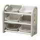 thumbnail image 3 of Organizador de juguetes infantiles con contenedores de almacenamiento. Muebles para sala de juegos y dormitorio. Gris, 3 of 9