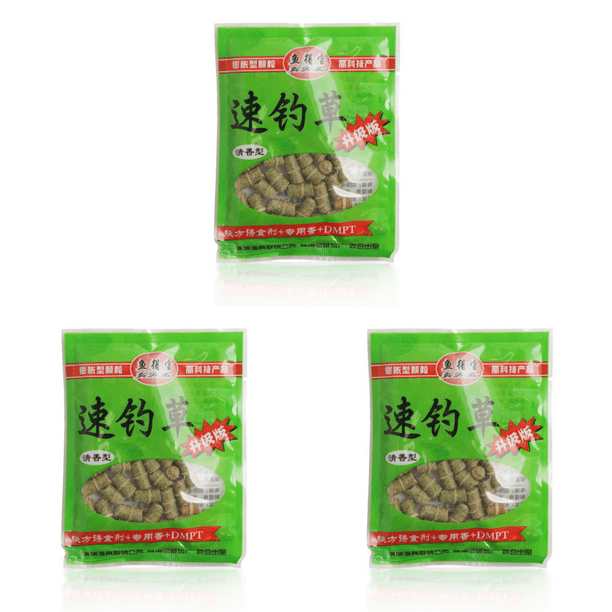 Cebo Pesca Carpa Alimento Hierba para Señuelo Granular (hierba Rápida)