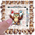 thumbnail image 4 of Cute Owl Stickers Teacher Reward Stickers Children Stickers for Laptop Fridge Phone, 4 of 9