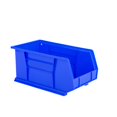thumbnail image 3 of Hudson Exchange 15" x 8" x 7" (6 Pack) Plastic Stackable Storage Bin and Hanging Container, Blue, 3 of 5