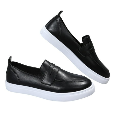 

Vedolay Casual Shoes Women Lightweight Flats Shoes Ladies Soft Casual Vintage Summer Black 8