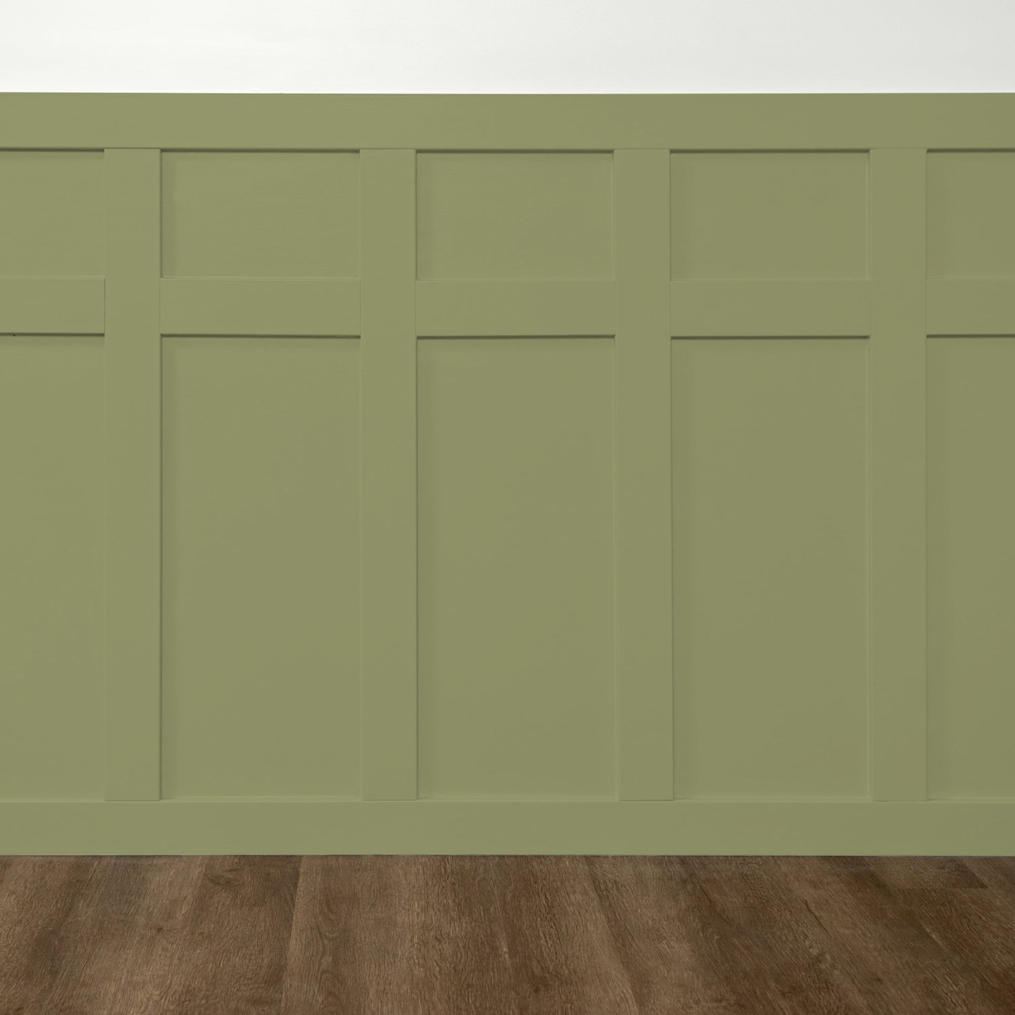 Glidden One Coat Paid in Full / Green Semi-Gloss Interior Paint with Primer, 1 Gallon
