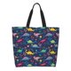 thumbnail image 1 of Disketp Dinosaur Flowers Bolsa Tote Estampada para Mujer, Bolso de Hombro y de Mano para Compras y Viajes, 1 of 8