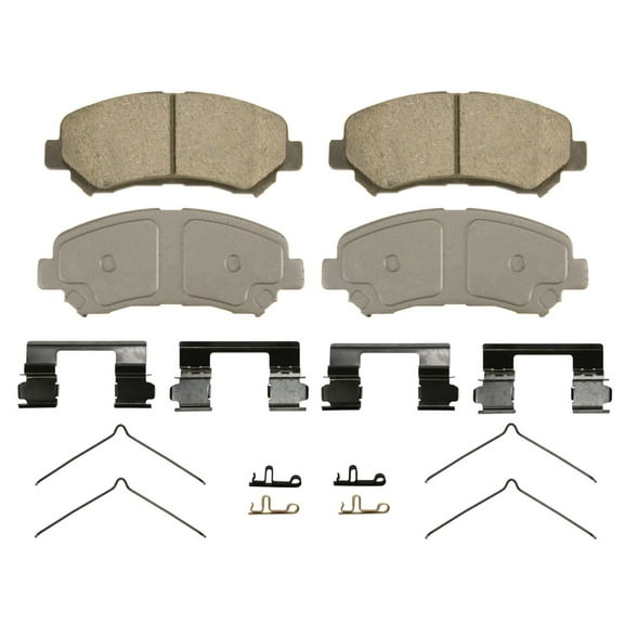 Wagner ThermoQuiet QC1338 Ceramic Disc Brake Pad Set Fits select: 2008-2013 NISSAN ROGUE, 2014-2015 NISSAN ROGUE SELECT