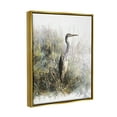 thumbnail image 3 of Stupell Heron Bird Water's Edge Pond Animals & Insects Painting Gold Floater Framed Art Print Wall Art, 3 of 6