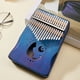 thumbnail image 5 of Instrumento musical Kalimba portátil de madera Mini Kalimba de 17 teclas para amantes de la música, 5 of 8
