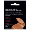 thumbnail image 3 of CURAD Performance Series Kinesiology Tape, Pain Management Technology, Sweat & Water-Resistant Athletic Tape, Compression Support for Joints & Muscles, Beige, 2 x 10 inches, 1 Roll (20 Strips), 3 of 8