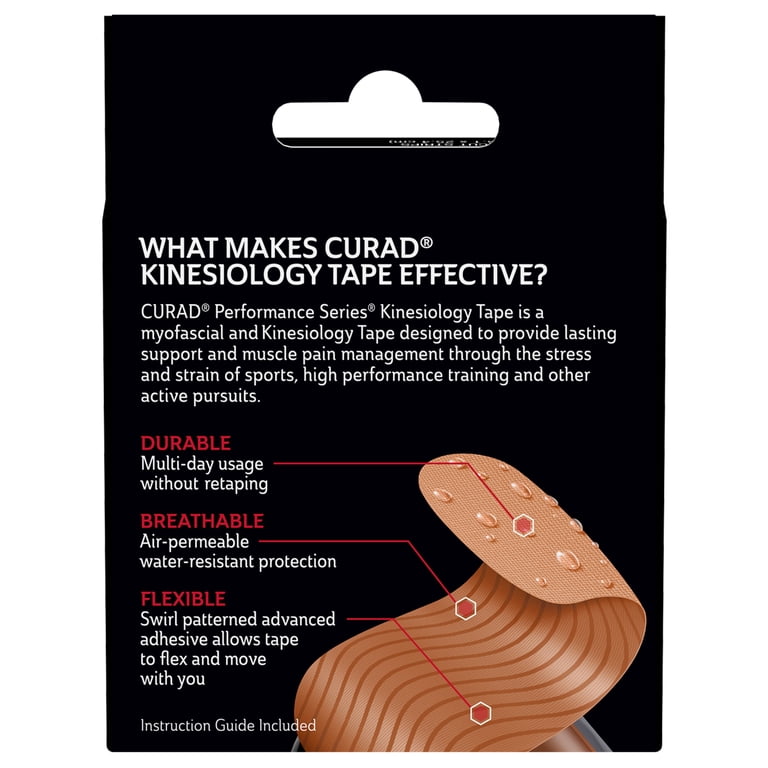 Curad Performance Series Kinesiology Tape, Beige photo 2