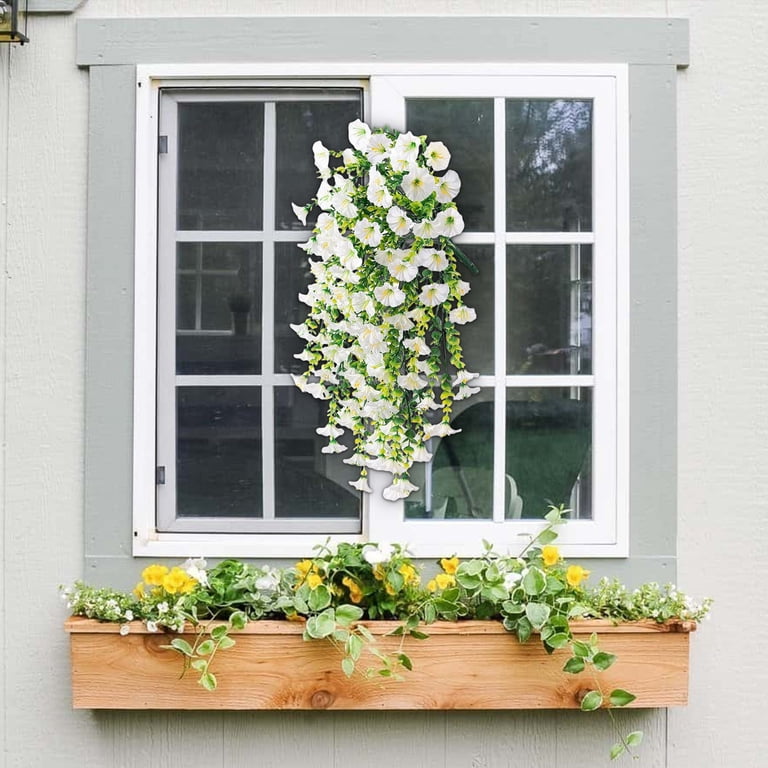 【VINERS】 ギャラリートレー 44cm 装飾フット / ハンドル Vines Artificial Flowers - Morning Glory Silk Flowers Artificial