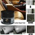 YruYptpaln Leather Recoloring Leather Color Care Restorer Filler With