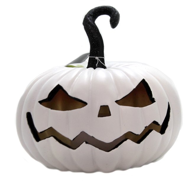 Halloween Jack O Lantern Polyresin Pumpkin Carved 41490A Zigzag
