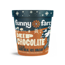 Funny Farm 14 oz. Deep Chocolate Ice Cream (8 pack)