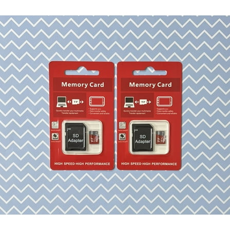 2 Pic x 1 TB SD TF Memory Card with Adapter, Universal SD Micro Card for Electronics