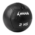 thumbnail image 1 of Balón Medicinal de 2 kg Negro Muuk Fitness, 1 of 7