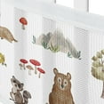 thumbnail image 2 of Sweet Jojo Designs + BreathableBaby Watercolor Woodland Forest Animals Multicolor Breathable Mesh Crib Liner Pad, 2 of 6