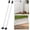White, variant on SecurityMan Adjustable Door & Patio Security Bar, Heavy-Duty Iron, 18.25"-47.5", White