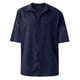 thumbnail image 4 of Designer Spring Summer Men's Casual Cotton Linen Solid Color Short Sleeve Shirts Loose Shirts 3XL, 4 of 4