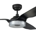 thumbnail image 4 of Icebreaker 60" 3 Blades Black Indoor/Outdoor LED Smart Ceiling Fan with Remote, 4 of 8