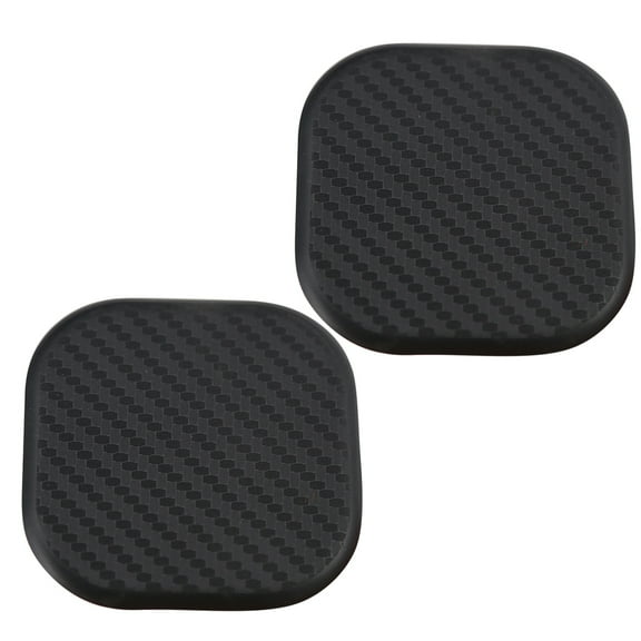 CIMAXIC Square Drink Coasters For Car Silicone 4Pcs