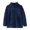 Blue, variant on Boy Girl Fleece Jackets Kids Toddler Full Zip Up Fall Winter Fuzzy Outerwear Coat