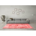 thumbnail image 3 of Ahgly Company Indoor Rectangle Medallion Red Traditional Area Rugs, 2' x 4', 3 of 4